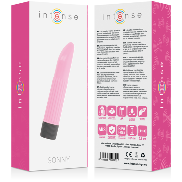 INTENSE SONNY VIBRADOR ROSA - Imagen 4