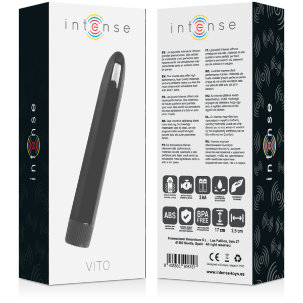 INTENSE VITO VIBRADOR NEGRO - Imagen 4
