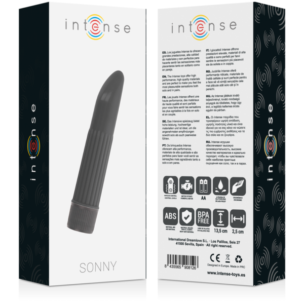 INTENSE SONNY VIBRADOR NEGRO - Imagen 4