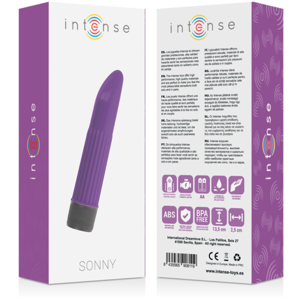 INTENSE SONNY VIBRADOR LILA - Imagen 4