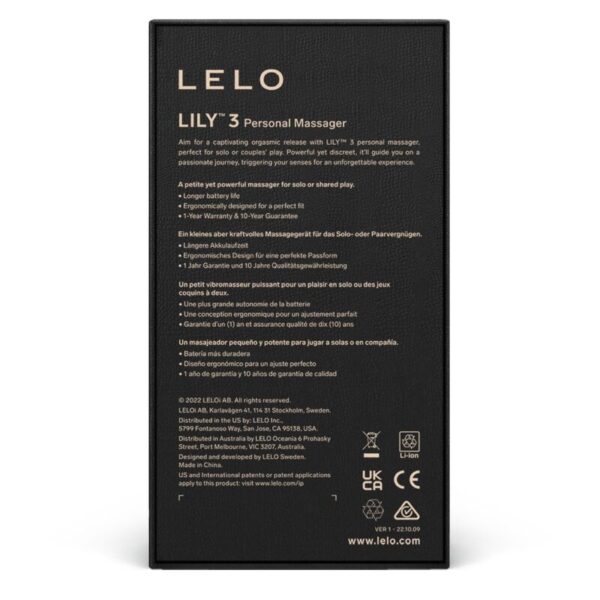LELO LILY 3 MASAJEADOR PERSONAL - VERDE POLAR - Imagen 4