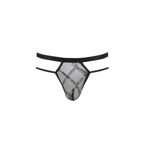 PASSION 029 TANGA COLLIN NEGRO S/M - Imagen 5