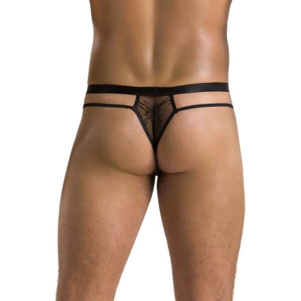 PASSION 029 TANGA COLLIN NEGRO S/M - Imagen 4