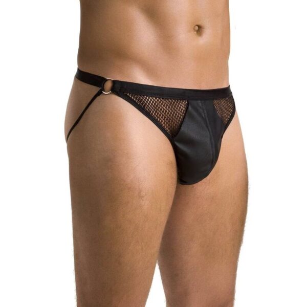 PASSION 034 SLIP OPEN LUKE NEGRO S/M - Imagen 3