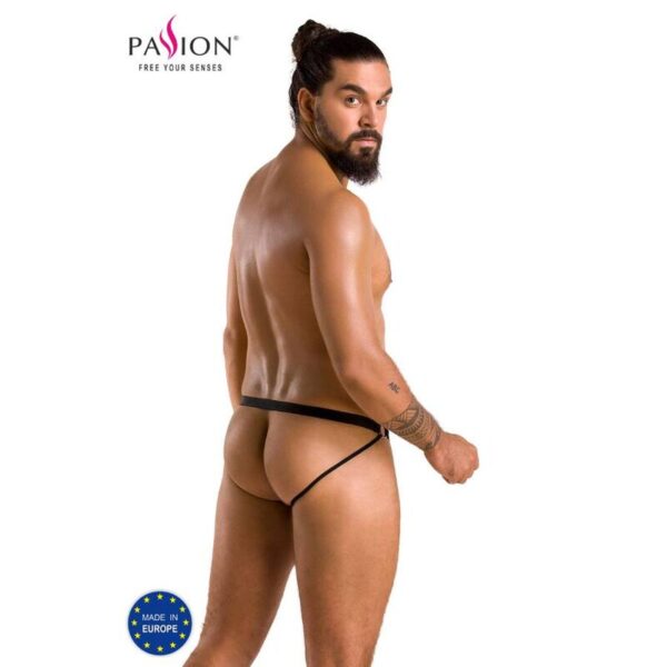 PASSION 034 SLIP OPEN LUKE NEGRO S/M - Imagen 2