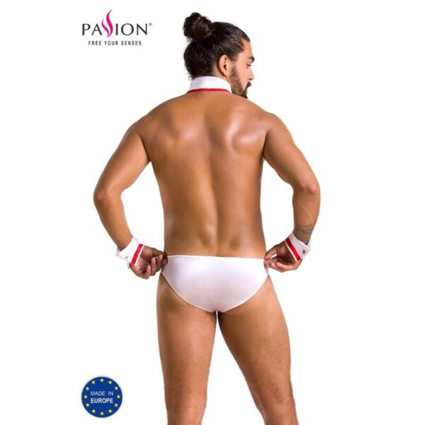 PASSION 037 SLIP GREGORY BLANCO S/M - Imagen 2