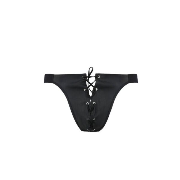 PASSION 044 SLIP OPEN BEN NEGRO S/M - Imagen 5
