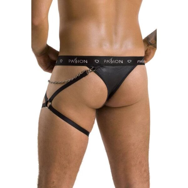 PASSION 058 TANGA BILL NEGRO S/M - Imagen 4