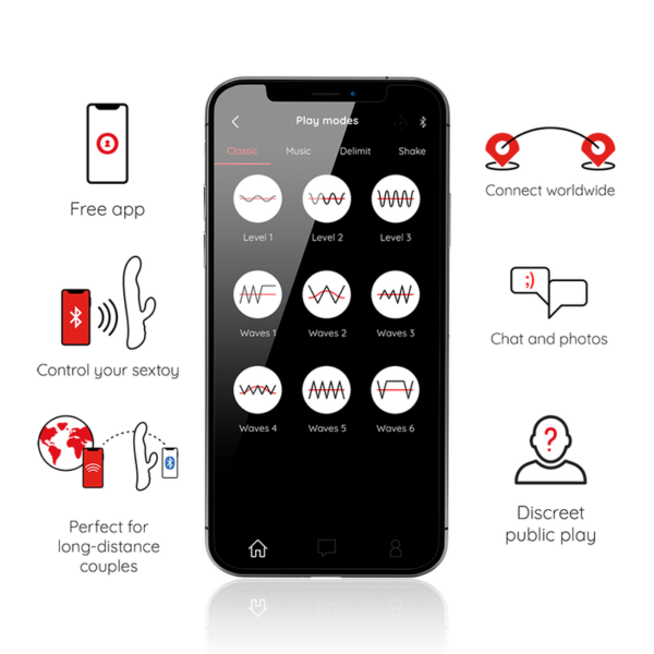 ONINDER - OSLO VIBRACIÓN Y ROTACIÓN ROSA - APP GRATUITA - Imagen 2