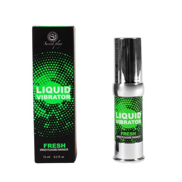 SECRETPLAY VIBRADOR LIQUIDO FRESH STIMULATOR RETARD 15ML - Imagen 4