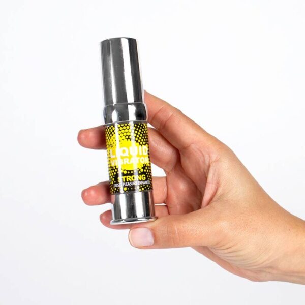 SECRETPLAY VIBRADOR LÍQUIDO ESTIMULADOR UNISEX STRONG  15 ML - Imagen 3