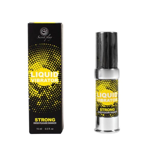 SECRETPLAY VIBRADOR LÍQUIDO ESTIMULADOR UNISEX STRONG  15 ML - Imagen 5