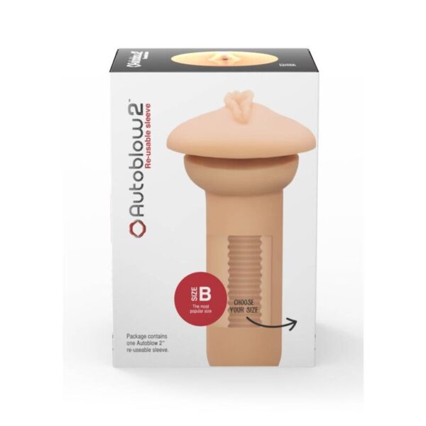 AUTOBLOW - MANGA VAGINA 2+ TAMAÑO B - Imagen 3