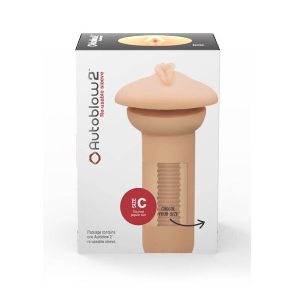 AUTOBLOW - MANGA VAGINA 2+ TAMAÑO C - Imagen 3