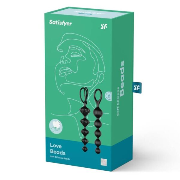 SATISFYER LOVE BEADS - NEGRO - Imagen 5