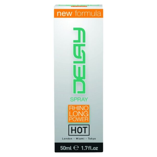 HOT - DELAY SPRAY RETARDANTE 50 ML - Imagen 2