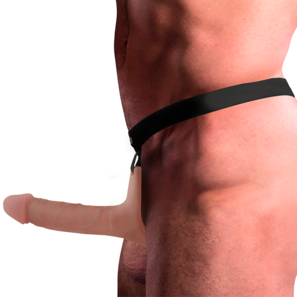 INTENSE - ARNÉS HUECO CON DILDO SILICONA 16 X 3.5 CM - Imagen 3
