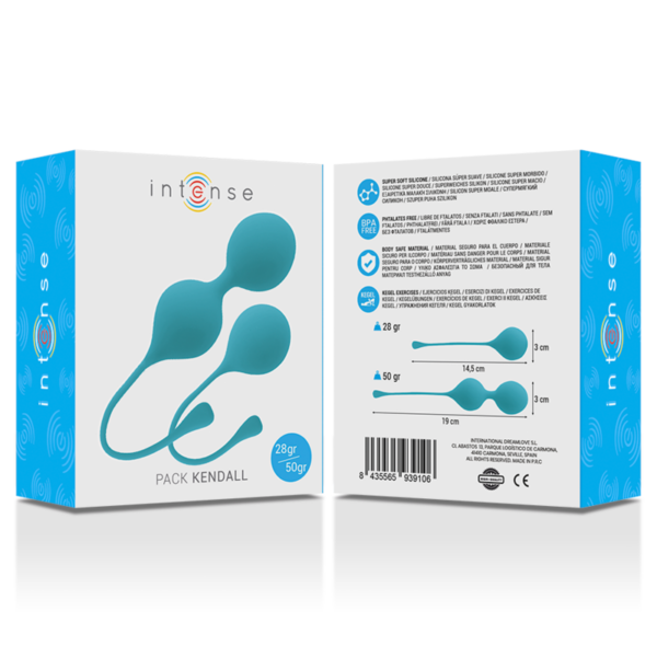 INTENSE - BOLAS KEGEL PACK KENDALL AZUL - Imagen 2