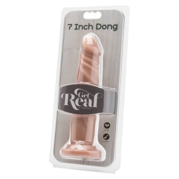GET REAL - DONG 18 CM NATURAL - Imagen 2