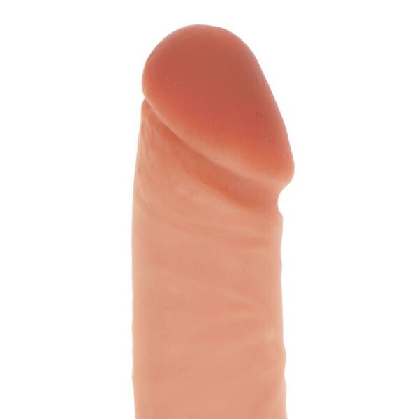 GET REAL - DILDO SILICONA 20,5 CM CON TESTICULOS NATURAL - Imagen 2