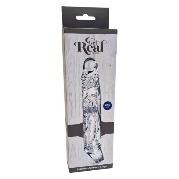 GET REAL - EXTENSION EXTRALARGO 22,5 CM TRANSPARENTE - Imagen 3