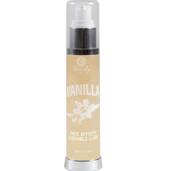 SECRETPLAY LUBRICANTE 2-1 EFECTO CALOR VAINILLA 50ML - Imagen 2