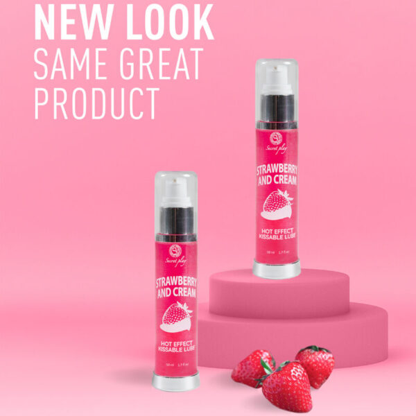 SECRETPLAY LUBRICANTE 2-1 EFECTO CALOR FRESANATA 50ML - Imagen 4