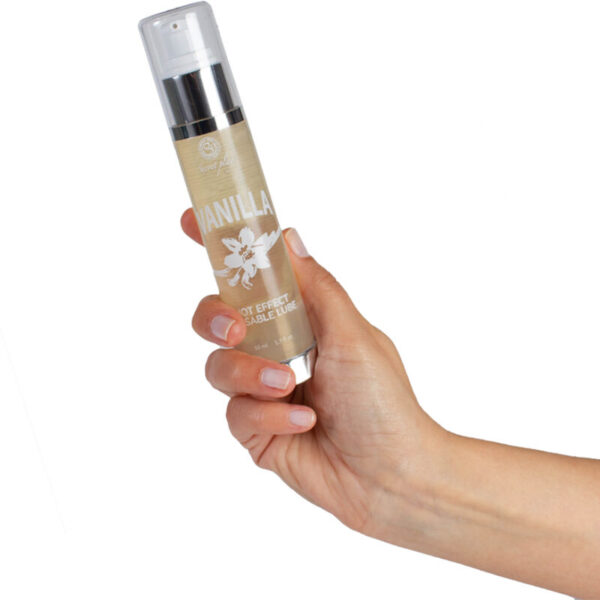 SECRETPLAY LUBRICANTE 2-1 EFECTO CALOR VAINILLA 50ML - Imagen 3