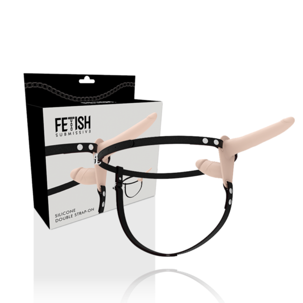 FETISH SUBMISSIVE ARNÉS DOBLE PENETRACIÓN FLESH - Imagen 2