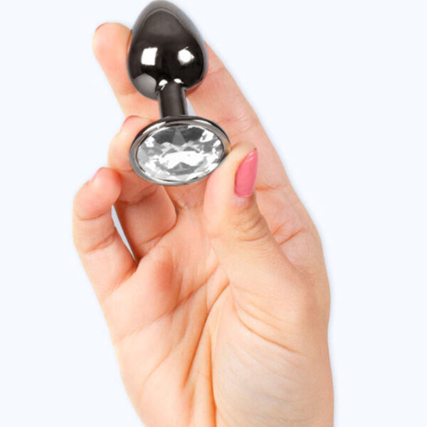 SECRET PLAY - GUNMETAL BUTT PLUG TALLA S 7 CM - Imagen 3