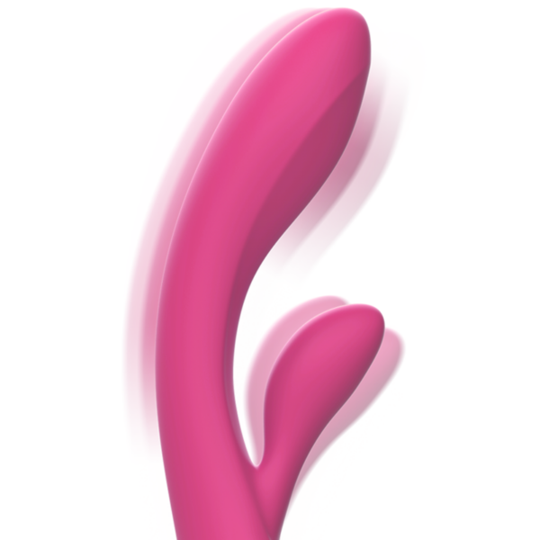 INTENSE - LUIGI VIBRADOR RABBIT SILICONA LIQUIDA ROSA - Imagen 3