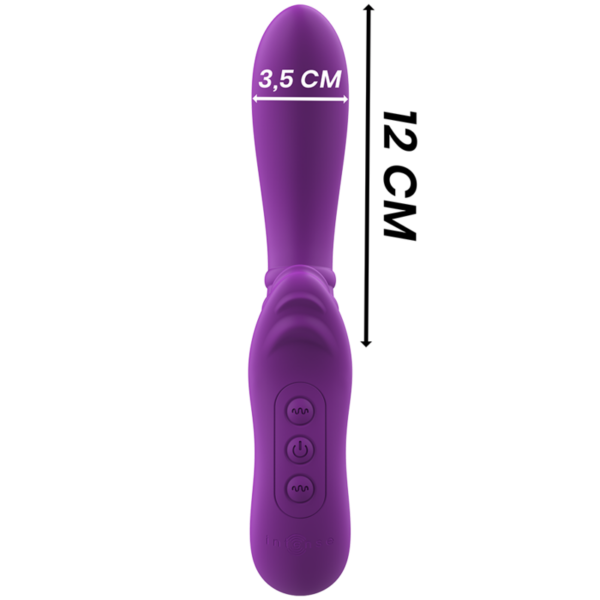 INTENSE - HARRY VIBRADOR FLEXIBLE CON LENGUA MORADO - Imagen 3