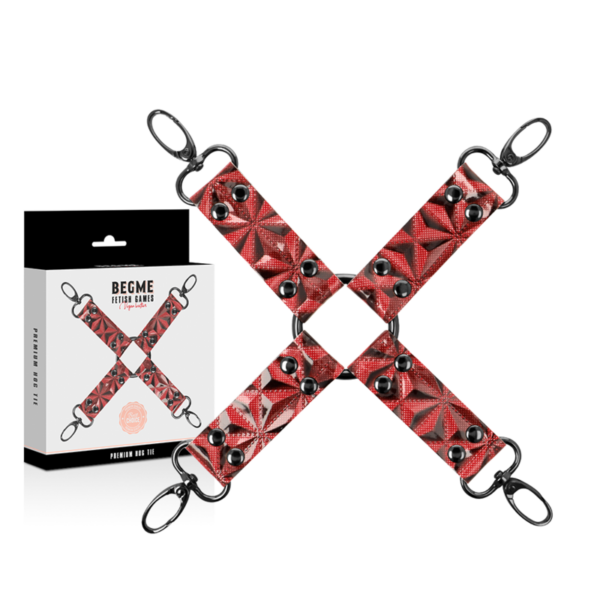 BEGME RED EDITION HOG TIE CUERO VEGANO - Imagen 2