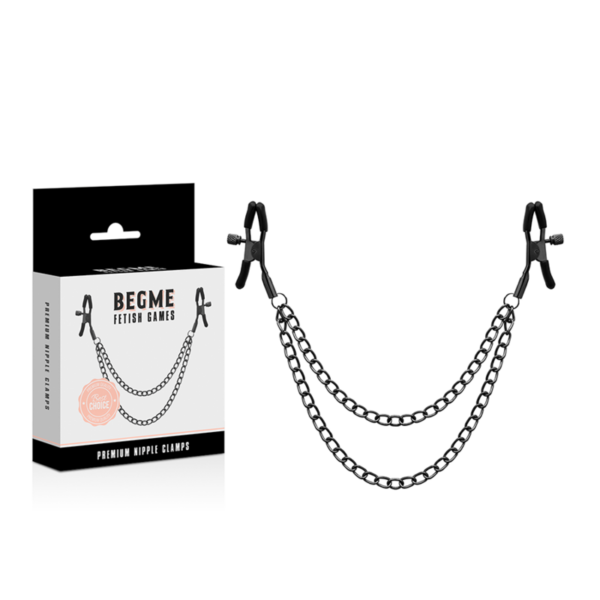 BEGME RED EDITION PINZAS PEZONES CON CADENA - Imagen 2