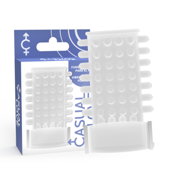 CASUAL RING FUNDA PENE VIBRADOR TRANSPARENTE - Imagen 3