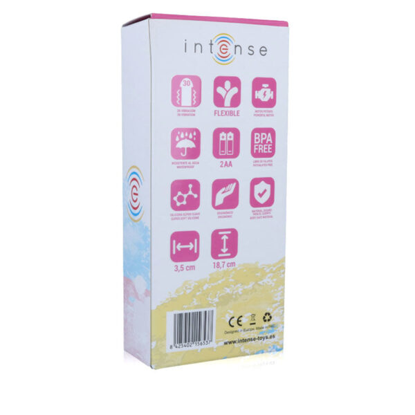 INTENSE LEO VIBRADOR ROSA SILICON LUXE - Imagen 4