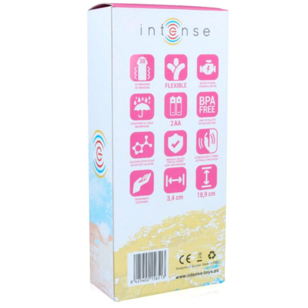 INTENSE HILARI VIBRADOR ROSA SILICON LUXE - Imagen 4