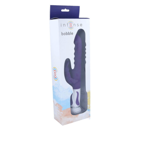 INTENSE BOBBLE VIBRADOR ROTADOR SILICONA LILA - Imagen 5