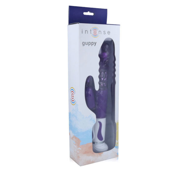 INTENSE GUPPY VIBRADOR ROTADOR LILA - Imagen 5