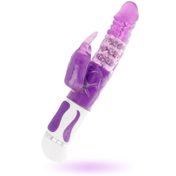 INTENSE GUPPY VIBRADOR ROTADOR LILA - Imagen 4