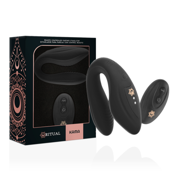 RITHUAL - KAMA CONTROL REMOTO PARA PAREJAS AZABACHE - Imagen 2