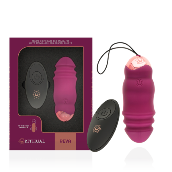 RITHUAL REVA HUEVO CONTROL REMOTO SISTEMA UPDOWN + VIBRACIÓN