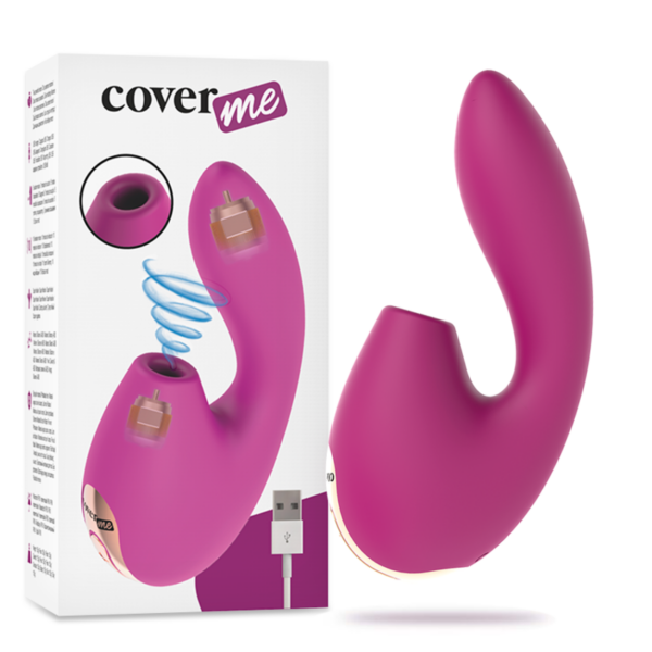 COVERME CLITORAL SUCCION  VIBRADOR POTENTE G-SPOT RUSH