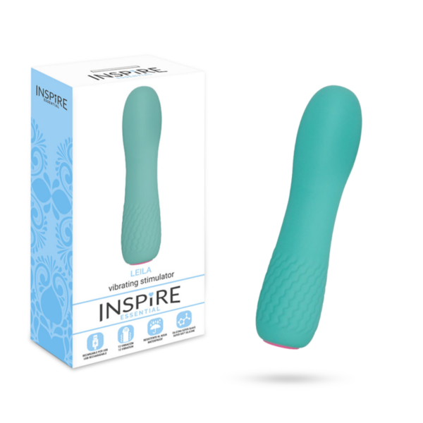 INSPIRE ESSENTIAL LEILA  VIBRADOR TURQUESA