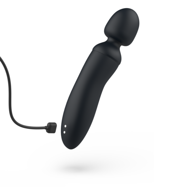 B SWISH - BTHRILLED VIBRADOR WAND PREMIUM NEGRO - Imagen 2