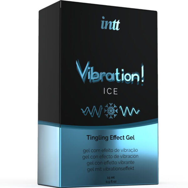 INTT - POTENTE ESTIMULANTE  ÍNTIMO GEL VIBRADOR EFECTO FRÍO 15ML - Imagen 3