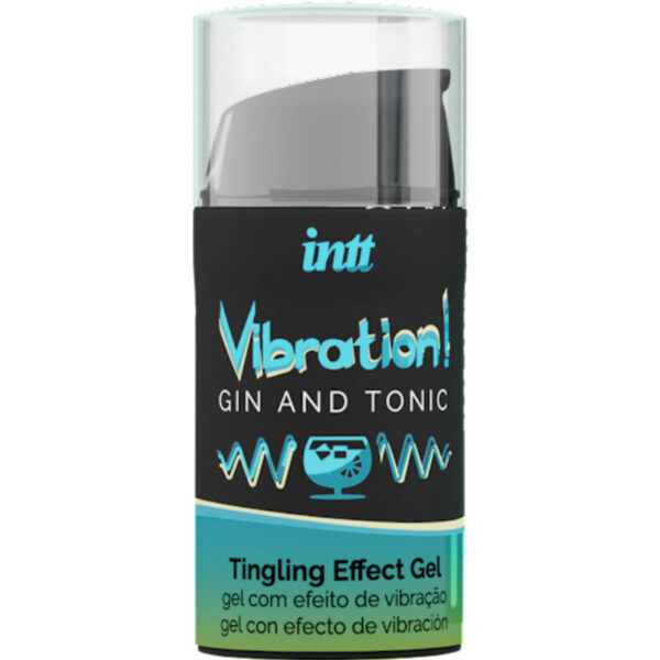 INTT - POTENTE ESTIMULANTE  ÍNTIMO GEL VIBRADOR LIQUIDO GIN  TONIC 15ML