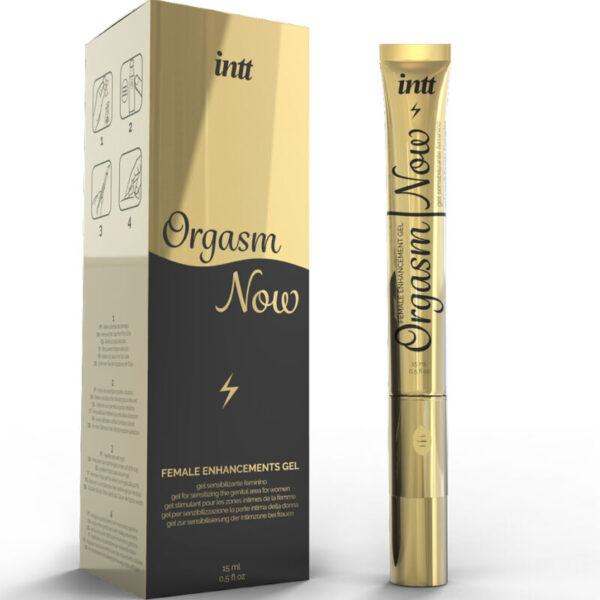 INTT - GEL ESTIMULANTE VAGINAL INTENSO CON APLICADOR VIBRADOR - Imagen 2