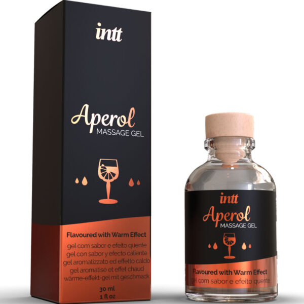 INTT - GEL DE MASAJE APEROL EFECTO CALOR INTENSO - Imagen 2