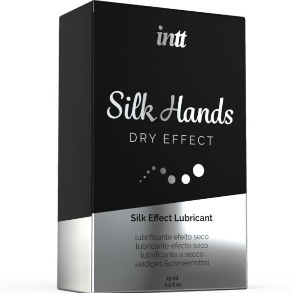 INTT - SILK HANDS LUBRICANTE FORMULA CONCENTRADA DE SILICONA 15ML - Imagen 3